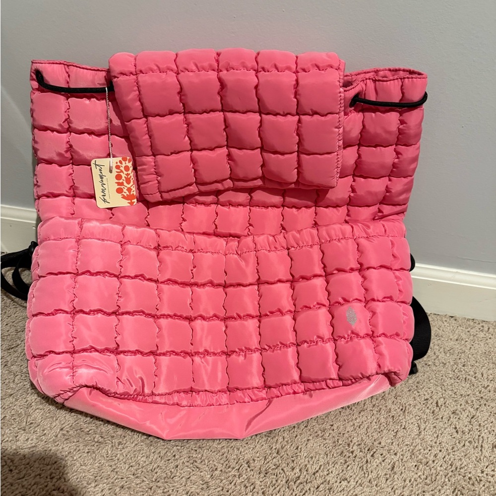 FP Movement by Free People Pink Quilted Backpack